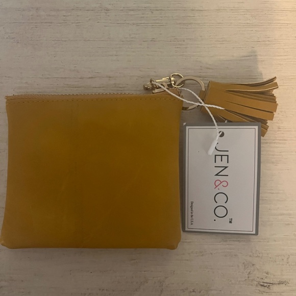 Jen & Co. Lena Wallet Yellow - Picture 1 of 3